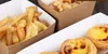 Home Einweg-Pommes-Frites-Becher aus Kraftpapier, umweltfreundlich, Dessertteller für gebratenes Huhn, Party-Essenspaket