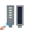 120W 150W Solar Street Lamp Pir Motion Sensor LED Vägljus Vattentät IP65 Utomhusbelysning med polfjärrkontroll2822840