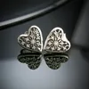 925 Sterling Silver Heart-Shaped Earrings Original Box For Hearts of Winter Stud Earrings Set Women Luxury Designer Earrings6236070