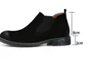 Gorąca sprzedaż - New Arrival Brown Black Moda Buty Męskie Buty Elastyczne Patent Skórzane Kostki Spiczaste Niski Obuwie Seksowne Buty