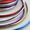 8M Car Wheel Hub Rim Edge Protector Ring Tire Strip Guard Gold plating Decals8855478