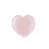 Natural Rose Quartz Heart Shaped-de-rosa de cristal esculpido amor cura Gemstone amante Gife Quartz Espécimes Home Decor