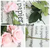 Wholesale 30pcs MOQ Single Really Touch Latex Artificial Rose Flower for Wedding Decor Holiday Birthday Party Decoration Fake Roses Supplies