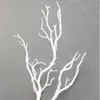 Kunststoff Künstliche Pflanzen Hochzeit Dekoration Getrocknete Baum Wohnkultur Pfau Korallenzweige J2Y