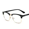 Wholesale-Frame Glasses Frame Retro Woman Men Reading Glass UV Protection Clear Lens Computer Eyeglass Gold Frames-Eyewear