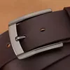 Cintura in vera pelle di alta qualità Cinture di design di lusso Uomo Cowskin Cinturino moda Jeans maschili per uomo Cowboy C190411015142015