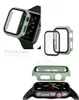 Apple Watch Series 5 4 3 2強化ガラスフィルムiWatchケース38mm 44mm 9hフルスクリーンプロテクターウォッチカバーIzeso