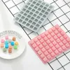 26 English Alphabet Letters Chocolate Silicone Mold Cake Mold Candy Soap Pan Decorating Tools Fondant Molds Baking Accessories