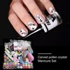 Профессиональный акриловый жидкий порошок блеск блеск щелчника Primary файл Nail Art Tips Tips Tool Tools комплект набор