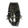 Hip Hip Streetwear Men's Camouflage Joggers Pants Knaki Baggy Cargo pants men Cargo Men 42 size Streetwear