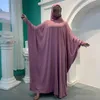 Abito da preghiera musulmano Abaya Abito Hijab donna Burka Niqab Abbigliamento islamico Dubai Turchia Formale Namaz Lungo Khimar Jurken Abayas170g