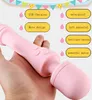 Dubbele Trillingen Verwarming waterdicht Zacht Stil Toverstaf Gspot Massage Volwassen Speelgoed Clitoris Stimuleren Vibrator Dildo Sexshop fo3772656