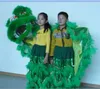 Mağaza Dekoru Sarı Kid Lion Dance Maskot Kostüm Tiyatrosu Açık Noel Günleri Geçit Töreni Yün Güney Tiyatro Müzik Sineması Çin C2110622