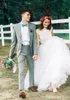 2019 ثوب جديد البلد نمط الصيف بيتش الزفاف الرباط زين أكمام الغربية بثوب الزفاف مخصص زائد الحجم
