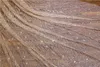 キラキラブランブルグリッターズブライダルベールズラグジュアリーウェディングベールの花嫁3 * 3.5メートル長い大聖堂のベールと櫛のペインマリージュ