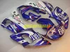 Motorcycle Fairing kit for YAMAHA YZFR6 98 99 00 01 02 YZF R6 1998 2002 YZF600 ABS white blue Fairings set+gifts YG06