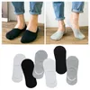 3Pair Lot Fashion Men Boat Socks Autumn Non-slip Invisible Cotton Boat Socks Casual Comfortable Male Low Cut Ankle Slipper219p