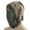 Máscara de Metal Tactical Esporte Capacete De Malha De Metal Olho Crânio Máscara Facial para Paintball Equipamentos de Esgrima Airsoft Ciclismo Acessórios