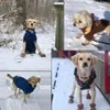 4st Pet Dog Shoes Boots med Winter Warm Skidproof Sneakers och skyddar din valp