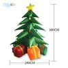 Podwórko Playhouse Company Inflatible Tree Christmas Decoration House Prezent