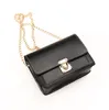 Fashion-2020 New Fashion Women Bag Metal Lock Casual Chain Shoulder Messenger Bag Small Square Bag