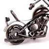 Motorcycle Shaepe Ornament Hand Mede Metal Iron Art Craft For Home Living Room Decoration Supplies Kids Gift