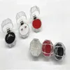Brincos de anel de plástico claro Caixas de exibição Pingente Beads Armazenador Organizador Caixas Pacote Caixa de Jóias de Presente