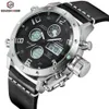 GOLDENHOUR Leucht Leder Herren Uhr Reloj Hombre Sport Military herren Uhren Armee Mann Armbanduhr Relogio Masculino251n