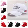 2020 Donal Trump beyzbol şapkası şapka Makyaj Amerika Büyük şapkalar Donald Trump Seçim Konusunda snapback şapka Nakış Spor açık güneşlenme mekanik şapka F3777-4