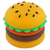 Barattolo per hamburger in silicone da 5 ml Barattoli antiaderenti Scatola per olio Vaporizzatore per contenitori di olio di cera concentrata