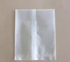 400pcs / lot Cellophane Gommage Cookie Sac de bonbons transparent pour cadeau Boulangerie Macaron Emballage en plastique Emballage Noël 4 tailles 259O