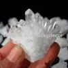 1000 g natürlicher roher klarer Quarz-Geoden-Kristall, Cluster-Punkte, zufällige Größe, unregelmäßige weiße Drusen, Drusen, Edelsteine, Felsen, Mineralien, Exemplare