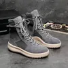 Designer- of God Top Military Sneakers Hight Army Boots Chaussures de mode pour hommes et femmes Martin Boots 38-45 y0