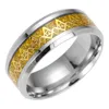 Hochwertiger Großhandel, modischer Ring, Juwel, Herren-Edelstahl, Blau, Schwarz, Gelb, Gold, Freimaurer-Siegel, Freimaurer-Bandringe, individueller Schmuck, maßgeschneidert