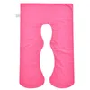 Multifunctional Sleeping Pillowcas U-Shaped Pillow Pregnant Women Sleeping Support Pillowcase Pregnancy Side Sleepers Bedding