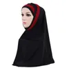 2 pièces femmes musulmanes foulard châle écharpe Hijab Wrap chapeaux Amira islamique couverture complète prière chapeau arabe culte Service Hijab