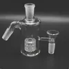 Smoking Glass Ash Catchers 14mm 18mm 45 90 Degrees with 14mm Bowls 14 Ashcatcher Tire Percolator for J-hook Adapters Heavy Bong Oil Rigs