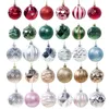 Noel Dekorasyonları 12 PCS 6cm Toplar Partisi Baubles Noel Ağacı Dekorasyon Asma Süsleme Ev Dekoru Yıl Hediyesi X4YD1