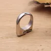 Ny ankomst Cool Style Lighter Silver Polishing Silver Plated Ring Torch Hot Men Ring Cigarettändare Fashion Cool Ring