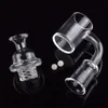 4mm Quartz Banger Nail with Spinning Carb Cap and Luminous Glowing Terp Pearl Female Male 10mm 14mm 18mm 45&90 Degrees For Glass Bongs