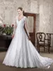 Custom Gorgeous Long Sleeve Backless Wedding Dresses Lace Beaded Bridal Gowns Charming Luxury Wedding Gowns