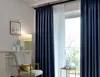 Modern blackout curtain for window treatment blinds finished drapes