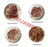 BEIJAMEI Taglierina per carne commerciale Affettatrice elettrica per carne trituratore Chopper in acciaio inossidabile per carne 3/2,5/5/7/10 mm di spessore 160 kg/h