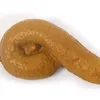 Creative Gift Fake Poop Toy för skämt Turd Crap Poo Gross Joke Dirty Trick Dog Poop Fun Pooper