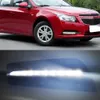 1 çift drl drl sis lambası kapağı gündüz koşu lambaları far 12v chevrolet cruze için gün ışığı araba styling 2009 2012 2012 2012 2013 2014