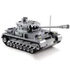 Kazi ky82010 blocos militares blocos de brinquedo kits panzer iv f2 tanque modelo pzkpfw panzerkampfwagen 923 blindado forças presente para menino