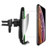 S5ワイヤレスカー充電器iPhoneのAndroid Air Vent Phone Holderの自動クランプ360度ローテーション10W高速充電Box6226590