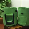 Non-woven Nursery Bags Plant Potato Grow Bag Felt Fabric Seedling Pot Reusable Vegetables Grow Pots Flower Seedling Bags LJJA2530-1