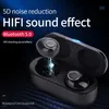 Hots K15 TWS Draadloze Oordopjes V5.0 Bluetooth Oortelefoon Headset Diepe Bas Draadloze Oortelefoon In Ear Oordopjes voor iPhone Samsung Xiaomi