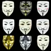 VDETTA Maskesi için V Parti Maskeleri Anonim Guy Fawkes Fantezi Yetişkin Kostüm Aksesuar Parti Cosplay Cadılar Bayramı Maskeleri
